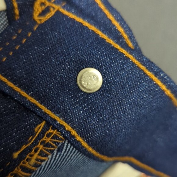 Levi's Vtg Jeans Men's 34x31 Blue Deadstock 517 Boot Cut Orange Tab Made In USA - Picture 13 of 14